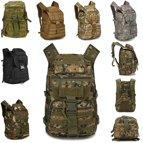 TACTICAL BACKPACK - 7 colours available