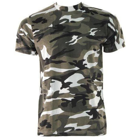 Camo T-shirts - 4 colours available