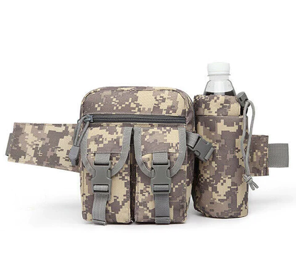 Tactical Waist Bag With Water Bottle Attachment - 7 colours available